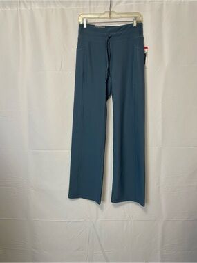 32 Degrees Wide-Leg Drawstring Leggings Blue Women’s Medium